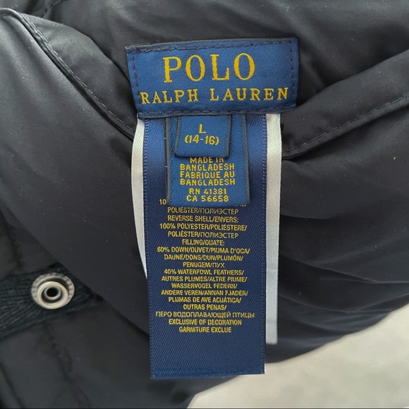 KID RALPH LAUREN DOWN VEST REVERSIBLE - Picture 5 of 5